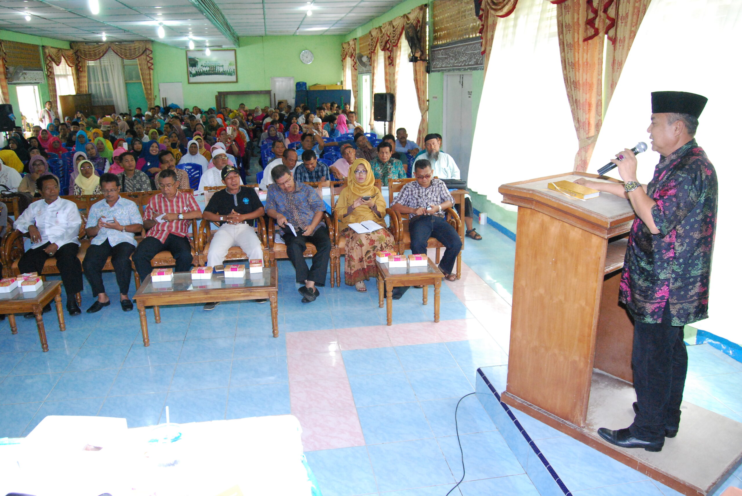 Wakil Ketua DRPD Padang Wahyu Iramana Putra saat reses di daerah pemilihannya. Dok.Lidairak