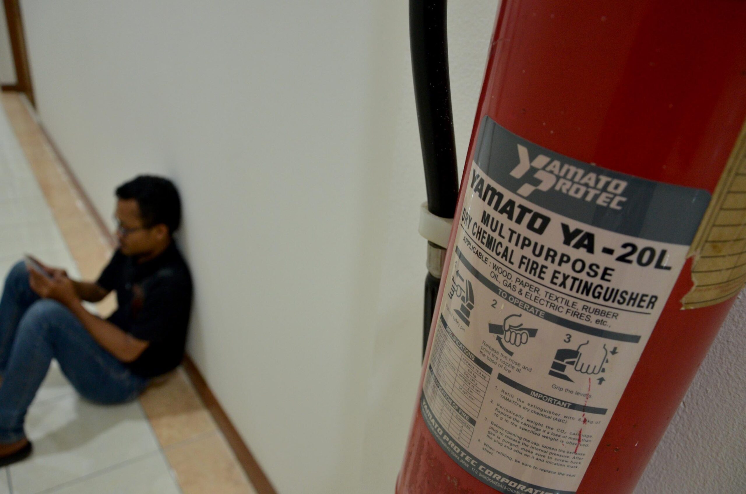 Ilustrasi Alat Pemadam Kebakaran.