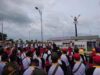Wako Padang Mahyeldi saat memberikan sambutan pada agenda bhakti yang dilaksanakan IARMI se Indonesia di Padang, Sumbar