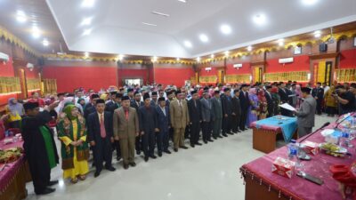 Penyegaran, Walikota Pariaman Lantik 126 Pejabat