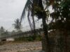 Jembatan gantung yang menghubungkan Kelurahan Baringin dengan Koto Lalang, Kecamatan Lubuk Kilangan, Kota Padang
