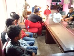 Kedapatan Isap Lem, Pol PP Pariaman Amankan Lima Remaja
