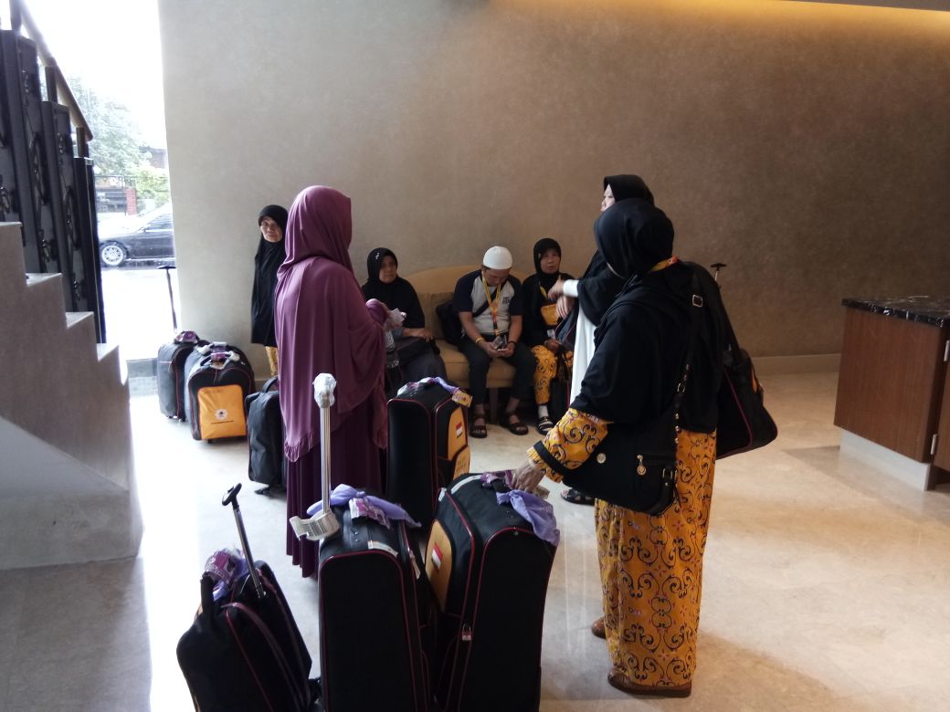 Jemaah umrah yang terlantar di Kuala Lumpur, Malaysia. Foto : Al Fajri Rahmat (salah seorang jemaah umrah)