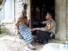 Nenek berusia 96 tahun, Andam Dewi yang hidup sebatang kara. Foto : Rizki Pratama