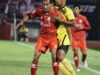 Semen Padang FC ambruk oleh tekanan deras dari tuan rumah Persis Solo di pertandingan pembuka Liga 2 2018 di Stadion Manahan, Solo, Senin malam (23/4/2018).