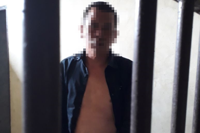 Salah seorang pelaku curanmor yang ditangkap Polres Arosuka Solok. Foto : Fernandez