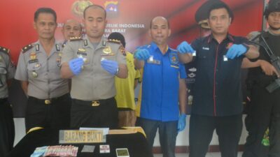 Transaksi Sabu di Lapas, Polisi Ciduk Narapidana di Pariaman