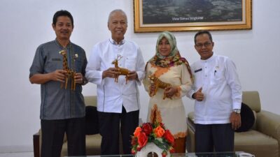 Bupati Irdinansyah Dukung Jerami Handycraft