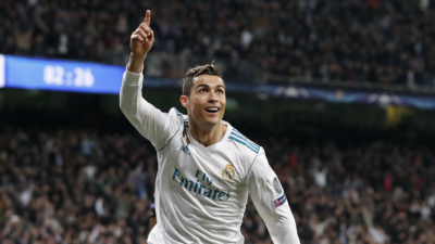 Cristiano Ronaldo, salah satu pemain andalan Real Madrid.