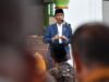 Presiden RI Joko Widodo saat memberikan sambutan di iMasjid Jamiatul Huda Ketaping Bypass, Padang, Sumatera Barat, Senin (21/5/2018). Photo : Presidenri.