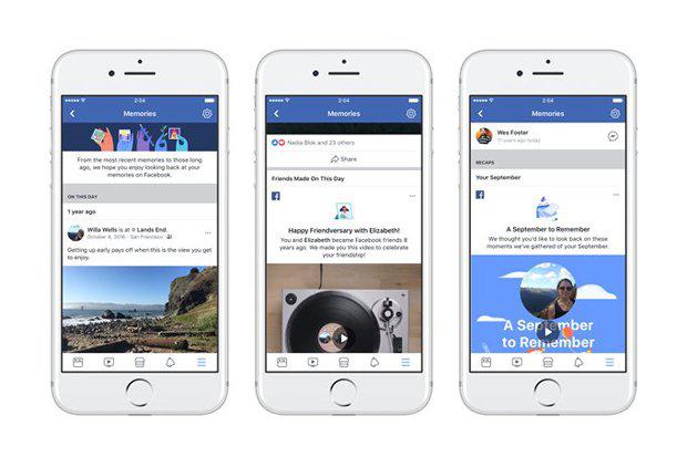 Fitur melacak kenangan Anda bagikan di Facebook. Photo : Net.