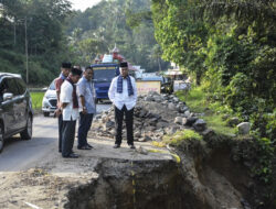 Hati Hati di Jalan Sitangkai-Guguak Cino, Ada Pekerjaan Jalan