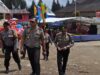 Kapolres Solok Arosuka AKBP Ferry Irawan saat mengunjungi salah satu objek wisata di Kabupaten Solok, Senin 18 Juni 2018. Foto : Fernandez