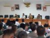 Rakor Kesiapan Pengamanan Idul Fitri 1439 H di aula bupati Tanah Datar, Sumbar. Photo : Rehan