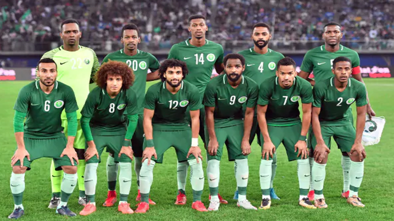 Arab Saudi bermain pada pertama kali Piala Dunia sejak 2006. Photo : Getty Images.