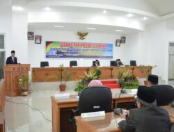 Gelar Paripurna, DPRD Tanah Datar Sampaikan Catatan LKPj Tanah Datar 2017