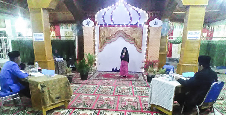 Lomba Tahfidz Al Qur'an se-Kota Payakumbuh, Sumatera Barat baru-baru ini. photo : nusantara