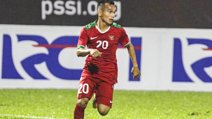 Riko Simanjuntak saat bersama Timnas U-23 melawan Thailand, Kamis (31/5/2018) di Stadion PTIK, Jakarta. Photo : Persija.