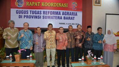 Gubernur Sumbar : Tuntaskan Agraria, Bukan Lempar Tanggungjawab