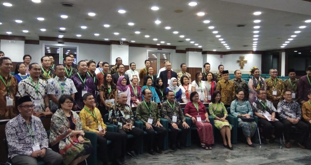 Foto bersama usai Deklarasi Roma. Foto : kemenag.go.id