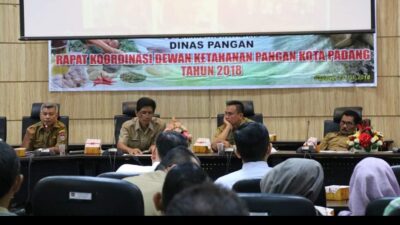 Memastikan Pangan Aman, Dinas Ketahanan Pangan Rapat Koordinasi