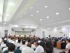 Paripurna terhadap Nota penjelasan Bupati Tanah Datar tentang Ranperda Laporan pertanggungjawaban pelaksanaan Anggaran Pendapatan Belanja Daerah (APBD) Tanah Datar Tahun Anggaran 2017 di ruang sidang DPRD Kabupaten Tanah Datar, Rabu (11/7/2018). Foto : Rehan