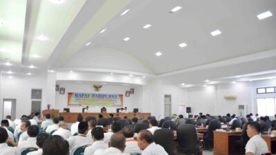 DPRD Rapat Paripurna Bahas Nota Penjelasan APBD Tanah Datar 2017