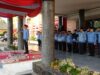 Keterangan Foto Gubenur Sumbar, Irwan Prayitno saat menjadi pembina Upacara Periodik Bulan Juli 2018, di Halaman Kantor Gubenur, Padang Selasa (17/7/2018).