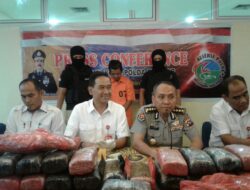 Polda Sumbar Amankan 29 Kg Ganja dari Tukang Ojek Pessel