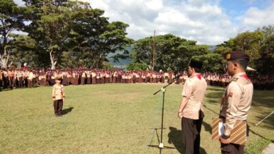 Kwarcab Pramuka Kota Solok Gelar Kemah Sehari Tingkat SD