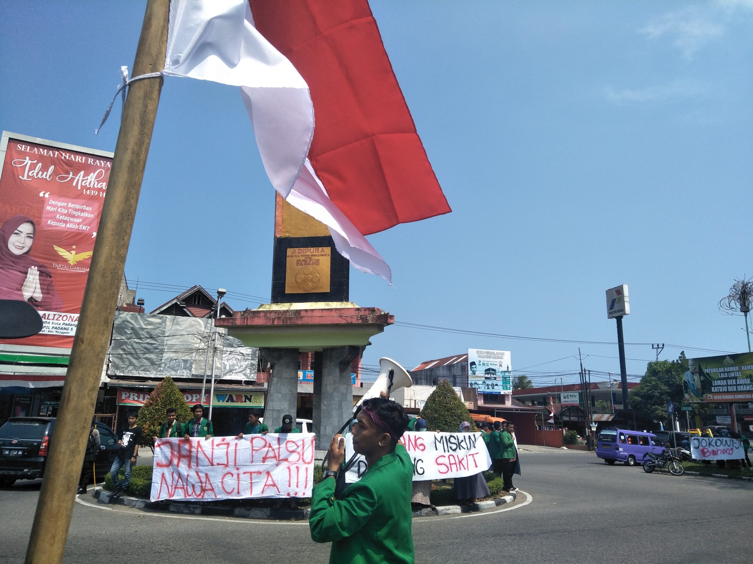 ilustrasi demonstrasi