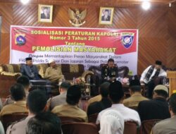 Polda Sumbar Sosialiasikan Aturan Pemolisian Masyarakat di Solok