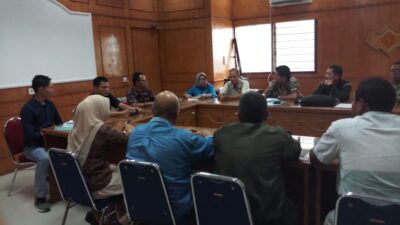 Tim TP4D Kejaksaan Evaluasi Seluruh Proyek Di Dinas Koperindag Tanah Datar
