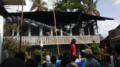 Kebakaran di Kotobaru, Empat Rumah Hangus