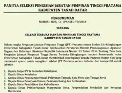 Ini Yang Dilakukan Pansel Menentukan 6 Pejabat Pratama OPD Yang Kosong