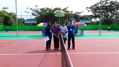 Soft Tenis Tanah Datar Kembali Raih Kemenangan Di Tunggal Putri