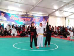 Menjelang Usai Porprov, Pencak Silat Tanah Datar Sumbangkan 5 Medali Emas