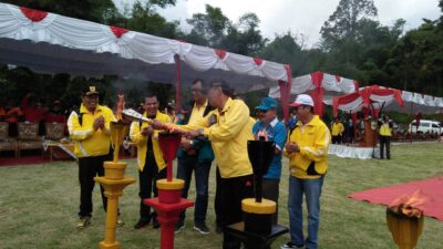 Porprov XV 2018 Padang Pariaman Ditabuh, Api Nagari Terindah Diabadikan