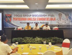 Pemko Padang Gelar FGD Tentang Penyusunan Analisasi Standar Belanja