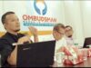 Plt Kepala Ombudsman Sumbar, Adel Wahidi saat diskusi pelayanan publik