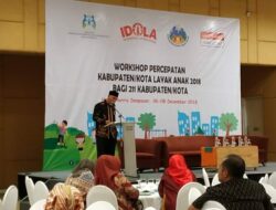 Walikota Mahyeldi Sharing Best Practice KLA Bagi 211 Kabupatenupaten/Kota se-Indonesia