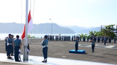 Peringati Hari Nusantara, Lantamal II Gelar Upacara Bendera