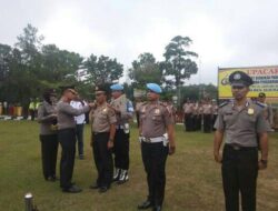 31 Personel Polres Sijunjung Naik Pangkat