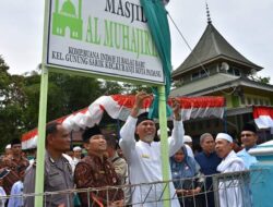 Mahyeldi Resmikan Masjid Al Muhajirin di Komplek Buana Indah II Balai Baru