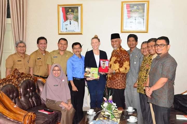Wako Padang Bahas Upaya Kerjasama dengan Kedubes Australia