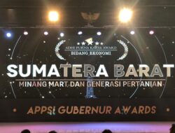 Berkontribusi untuk Daerah, Gubernur Sumbar Raih Penghargaan Adipurna Karya
