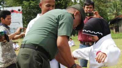 Kasdim 0307 Tanah Datar Pasangkan Sabuk 96 Karateka