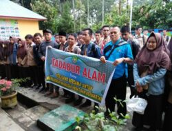 Lakukan ‘Tadabur Alam’ Dikawasan Puncak Pato, Ini Yang Dilakukan Siswa MAN 3 Tanah Datar
