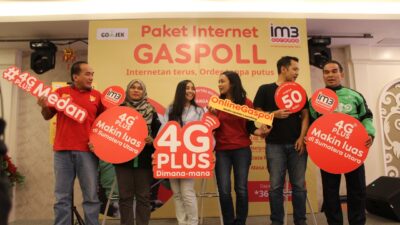 IM3 Ooredoo dan GOJEK Hadirkan Paket Internet Gaspol, Order Tanpa Putus