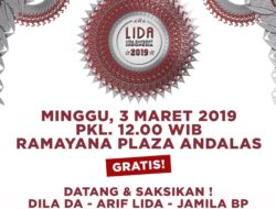 Pekan Ini, Demam LIDA 2019 Akan Hadir Di Padang